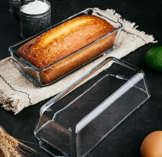 Amazon.co.jp: ChunRun 耐熱ガラス製パウンドケーキ型, 食洗機対応